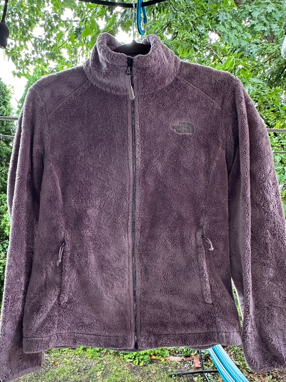 The North Face Full-Zip Fleece - Mauve Purple